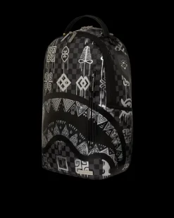 AFRICAN INTELLIGENCE 9 POWER GLYPHICS BACKPACK - SANDFLOWER COLLAB
