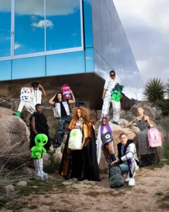 ALIEN PLUSH BACKPACK