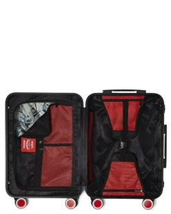 3AM NEVER SLEEP SHARKITECTURE HARDSHELL CARRY-ON LUGGAGE