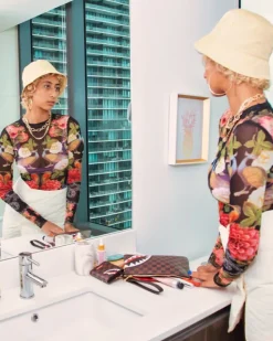 CHECKS IN CAMOFLAUGE WALLET