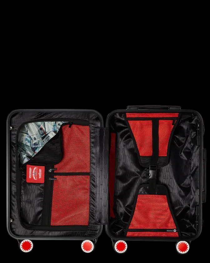 DREAMY TECHNICOLOR SHARKNAUTICS HARDSHELL CARRY-ON LUGGAGE