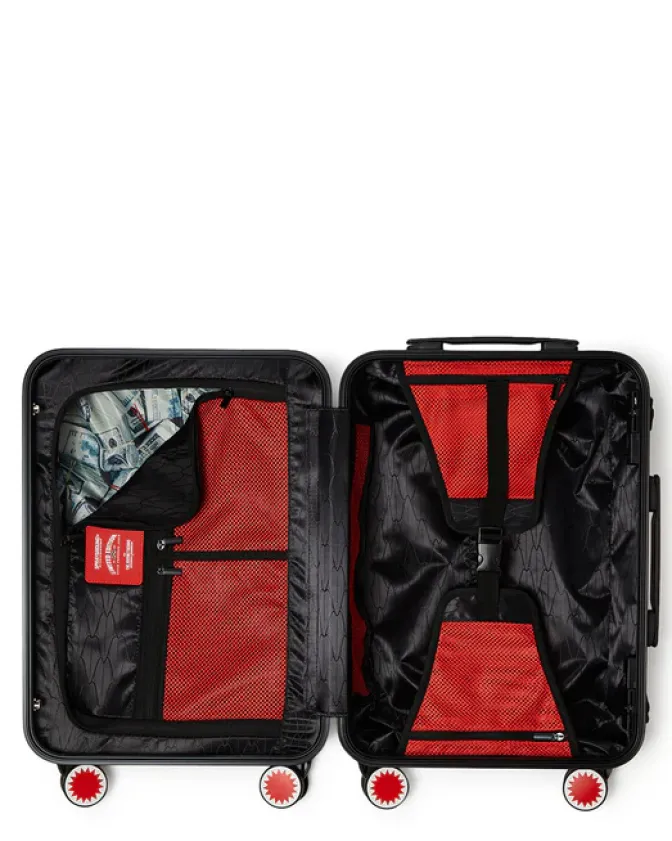 FRENZY SHARKS SHARKNAUTICS HARDSHELL CARRY-ON LUGGAGE