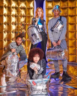 FUTURE TITAN (METALLIC) CARGO CROSSBODY