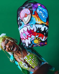 MAD SCIENTIST (6 REMOVABLE EYES) BACKPACK