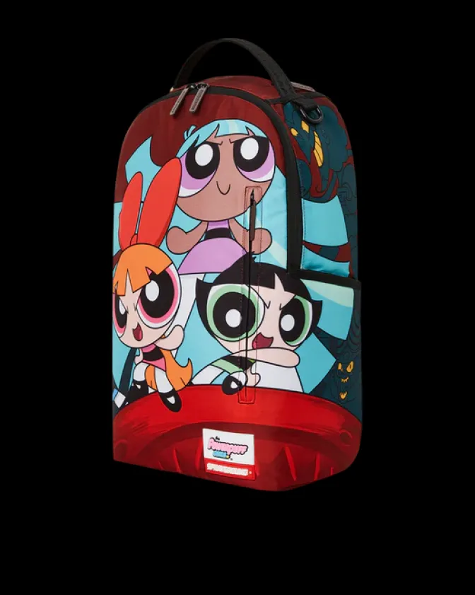 POWERPUFF GIRLS NEVER BACK DOWN BACKPACK