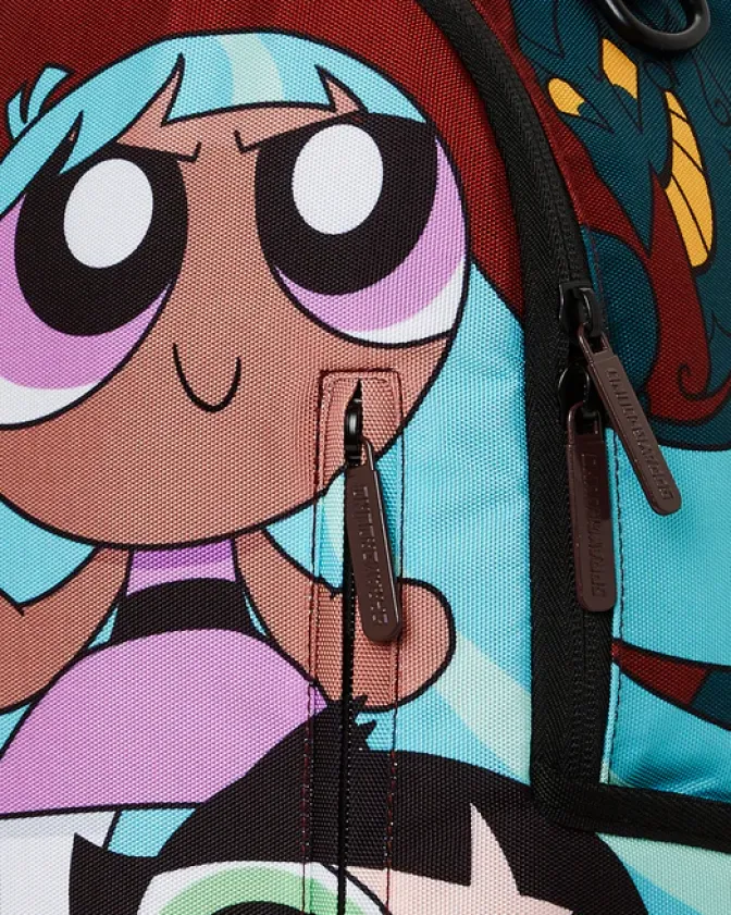 POWERPUFF GIRLS NEVER BACK DOWN BACKPACK