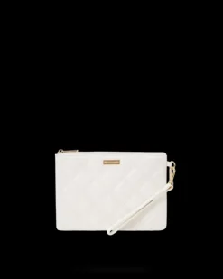 RIVIERA LE BLANC GOLD  CHAIN SHARK CROSSOVER CLUTCH
