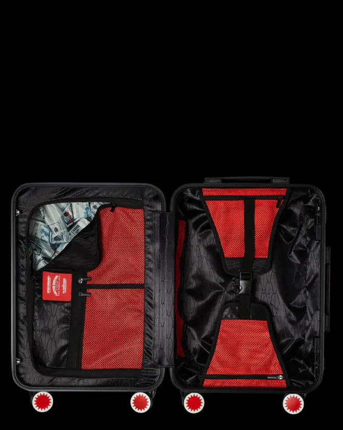SHARKS IN PARIS VANQUISH SHARKNAUTICS HARDSHELL CARRY-ON LUGGAGE