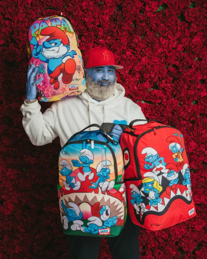 SMURFS MUSHROOM CHILL BACKPACK