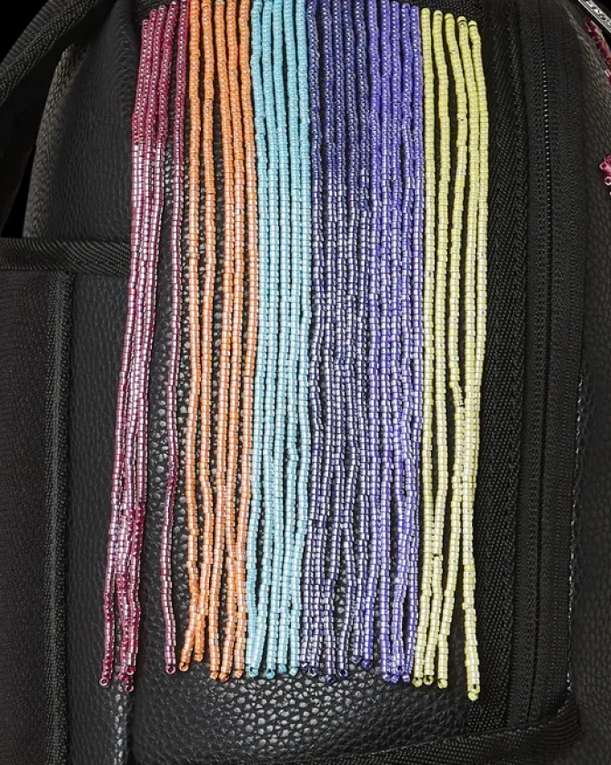 STAR RACER A.I.7 SANDFLOWER COLLAB BEADED BACKPACK