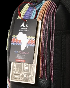 STAR RACER A.I.7 SANDFLOWER COLLAB BEADED BACKPACK