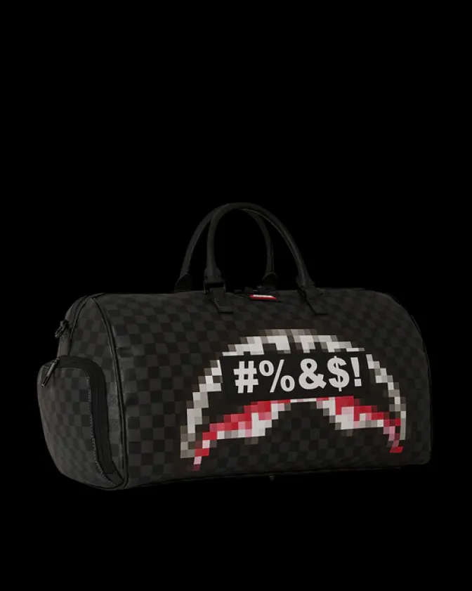 'WHAT THE BEEP' SHARK DUFFLE