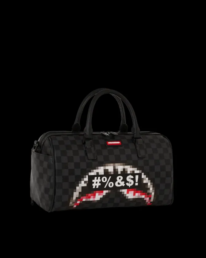 'WHAT THE BEEP' SHARK MINI DUFFLE
